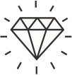 ícone diamante